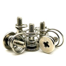 Spring Screws, 10Pcs M2x6.8mm 7.2mm Spring OD GPU Back Plate Heatsink Screws