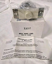 Niles Audio System VCS-1A Bone Wall Mount Volume Control Beige Untested 