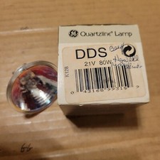 GE DDS Projection Lamp 80w 21v New Surplus
