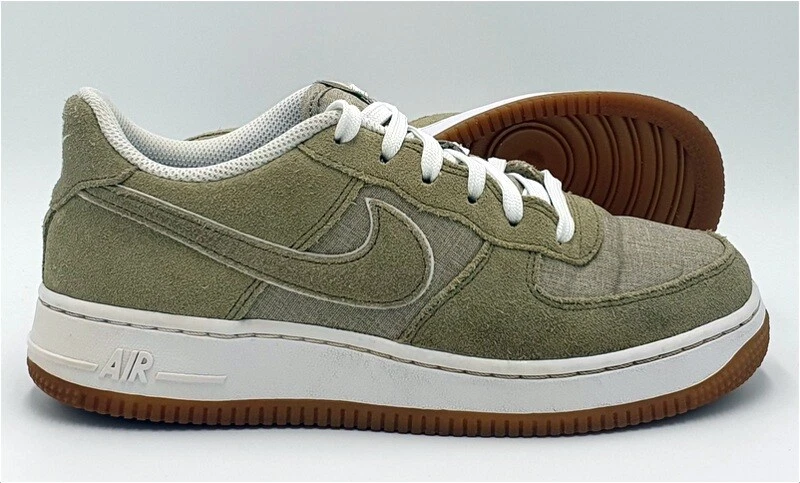 Nike air top force khaki suede
