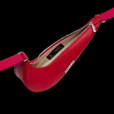 Nike x Jacquemus Small Swoosh Bag Dark Navy Dark Red White 32