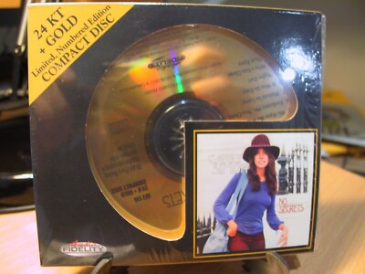 24K Gold CD AFZ-114 Carly Simon No Secrets Audio Fidelity Sealed #1886/5000