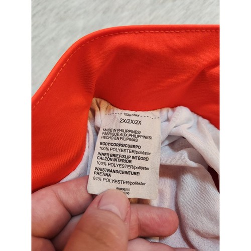 Under Armour Women's Loose Fit Running Shorts Orange Size 2X - Picture 4 of 7
