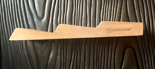 WUSTHOF GERMANY In-Drawer Knife Organizer 7 Slot Knives Wood Block 17" X 4.25" - Picture 5 of 9