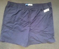 Old Navy Mens Twill Jogger Shorts Navy Blue Size XXL