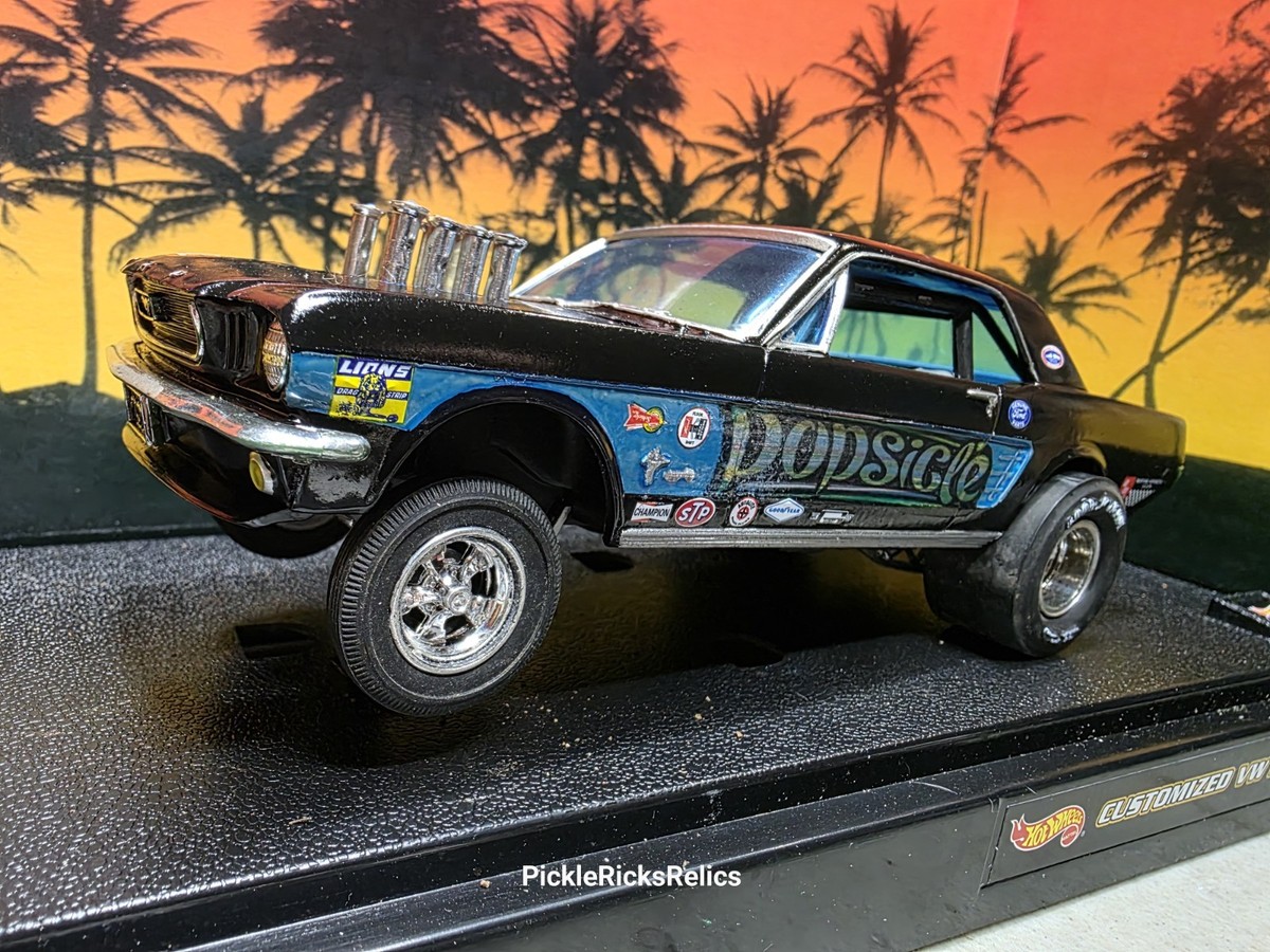 AMT 1966 MUSTANG hot rod Street Machine Original Survivor Patina