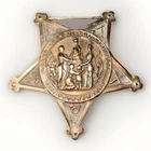 Antique GAR Grand Army of the Republic Pin Button Civil War Veterans coin token