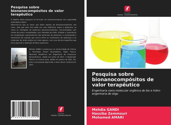 Mehdia Gandi (U. A.) | Pesquisa Sobre BionanocompóSitos De Valor TerapêUtico-image