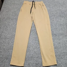 Public Rec Pants Mens 30x30 Khaki All Day Jogger Sweats Athletic Zip Pockets