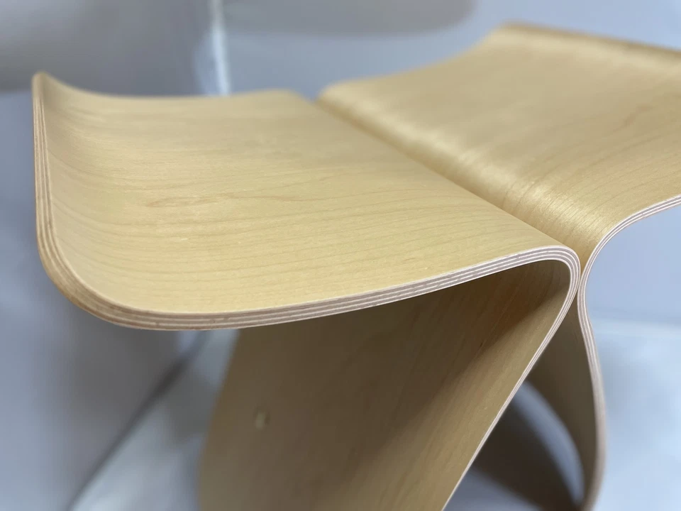 Sori Yanagi Butterfly Stool Maple S-0521MP-NT Tendo Chair JAPAN Authentic New - Image 4 of 4