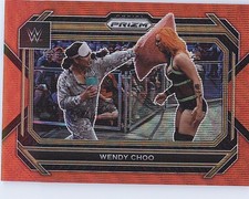 2023 Panini Prizm WWE #23 Wendy Choo Ruby Wave