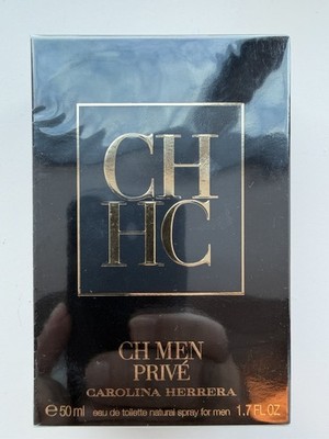 Carolina Herrera CH Men Prive Eau De Toilette 1.7oz-50mL New-Sealed Box