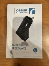 ASO Ankle Stabilizer Brace - Black - Size Medium