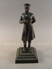 154700: Eisen Figur, K&ouml;nig Friedrich Wilhelm III. von Preu&szlig;en um 1815, TOP
