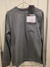 Sitka Gear Foothills LS Crew Woodsmoke Men's Medium Long Sleeve NWT