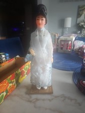 Vntg Vietnamese Doll Blue
