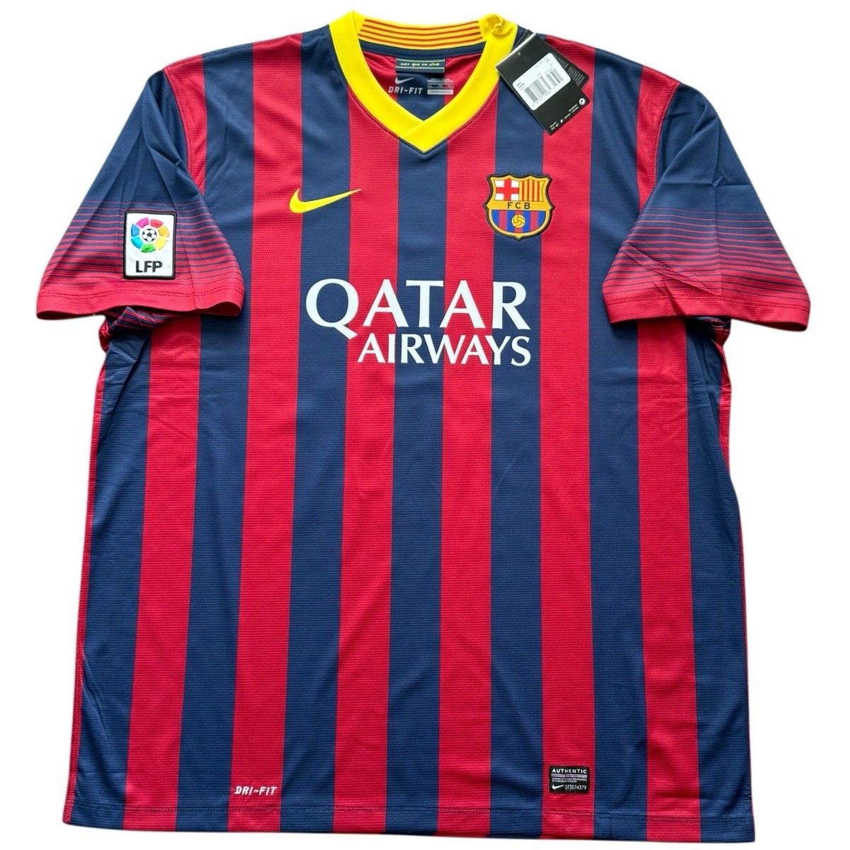 2013/14 Barcelona Home Jersey #11 Neymar Jr 2XL Nike Soccer La