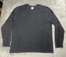 Nike Shirt Men’s XL A.P.S. Dri-FIT ADV Versatile Long Sleeve Black FZ0991-010