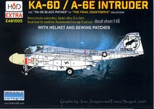 Hungarian Aero Decals 1/48 KA-6D / A-6E INTRUDER with SEWING PATCHES
