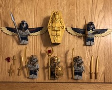 Lego Pharaohs Quest Bundle Including Amset-Ra Rare MiniFigure