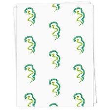 Geschenkpapier/Geschenkanhänger "Zwei freundliche Schlangen" (GI051516)