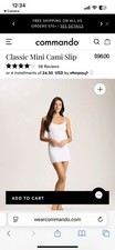 Commando White Mimi Cami Slip Dress
