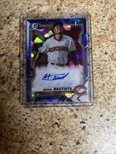 2021 Bowman Sapphire Edition Chrome Prospects Mariel Bautista #BSPA-MB Auto