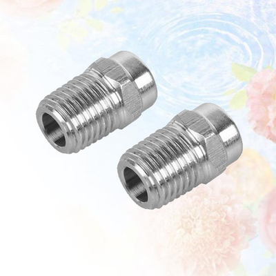 #ad #ad 2Pcs 1 4 Inch High Pressure Washer Spray Fan Nozzle Stainless Steel 1.35 Hole $15.03