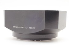  Exc 5 Pentax 67 6x7 Metal Lens Hood For 90mm f/2.8 105mm f/2.4 From JAPAN