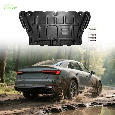 Engine Splash Shield For Audi A5 2018-2024 Heavy Skid Plate W/Service Hole