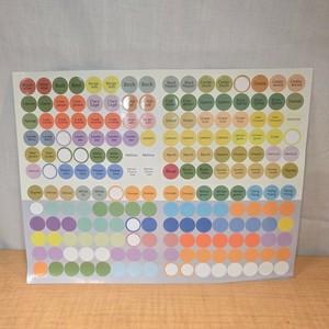 doTERRA Essential Oil Cap Stickers - partial pack Single Stickers
