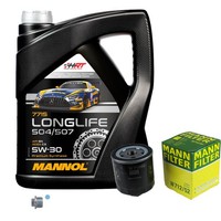 Mann Inspektionspaket 5L Mannol Longlife 5W-30 FüR Seat Ibiza II 1.4I 1.6I