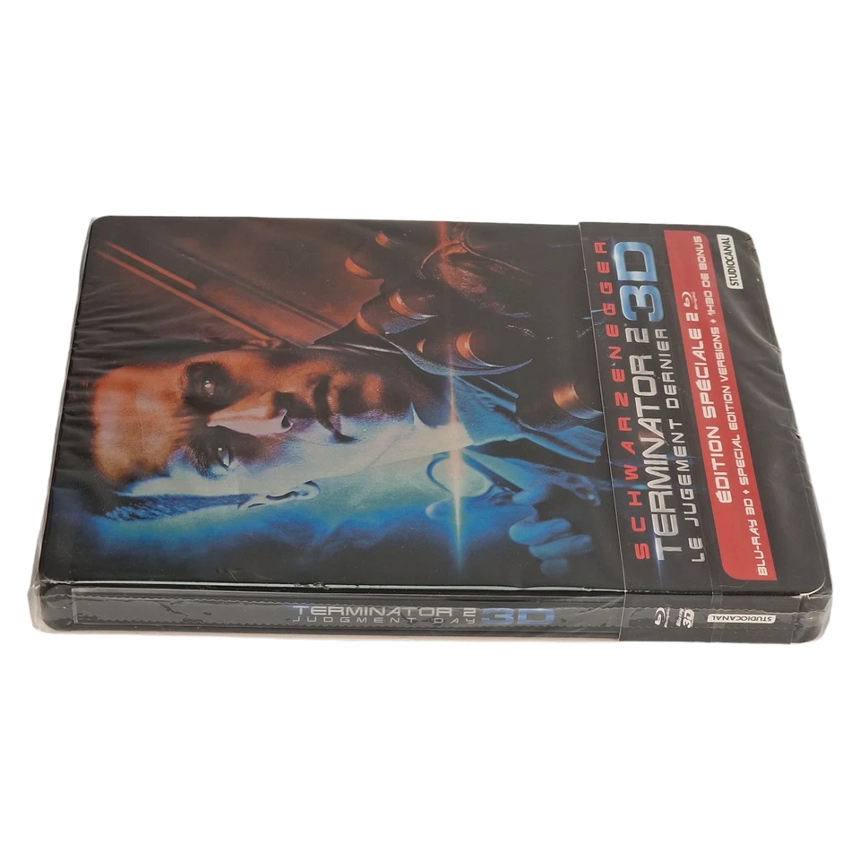 Terminator 2: Judgment Day Steelbook Blu-Ray 3D+2D Masterisé IN 4K 2017 Zone B - Bild 4 von 4