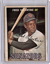 1967 Topps #64 Fred Valentine