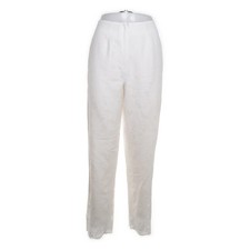 Rosa Ronstedt, Hose, Größe: 38, Weiß, Leinen/Polyester, Batik, Damen #GhA