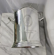 Louis Roederer Champagne Ice Bucket ~ Silver Plated
