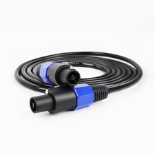 20 Feet Speakon to Speakon Cable 16 Gauge AWG Pro Audio DJ PA Speaker Wire Core