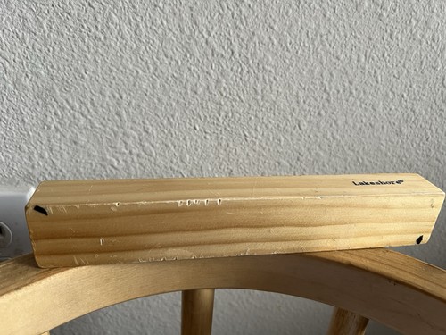 Drewniany stojak na ławkę piosenek LAKESHORE KOLEKCJA SZTUKA ZAMIENNA - Zdjęcie 2 z 5