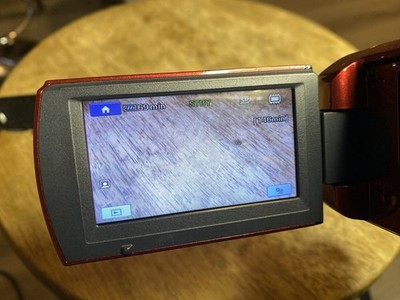 Sony Handycam DCR-SX41 8GB Red 60x Optical Zoom Digital Camcorder