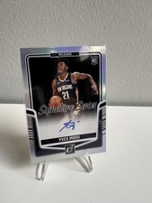 2024-25 Panini Donruss Yves Missi Signature Series Auto #SS-YMP Rookie RC