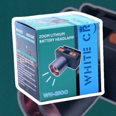 WHITE CROWNS - Headlamp 2110 Zoom Lens, Zoom Lithium Battery Headlamps