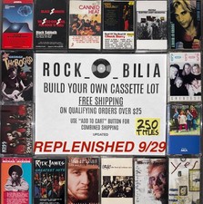 ALL GREATEST HITS BUILD YOUR LOT CASSETTE TAPES BUY $25 GET FREE SHIPPING 80S ++