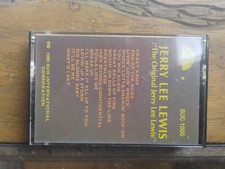 Jerry Lee Lewis - The Original Jerry Lee Lewis Cassette Tape 1983, Sun Records 
