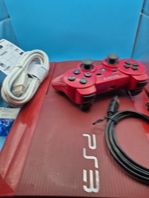 Sony PlayStation 3 Super Slim Konsole |  500GB Rot | inkl. Original Controller 