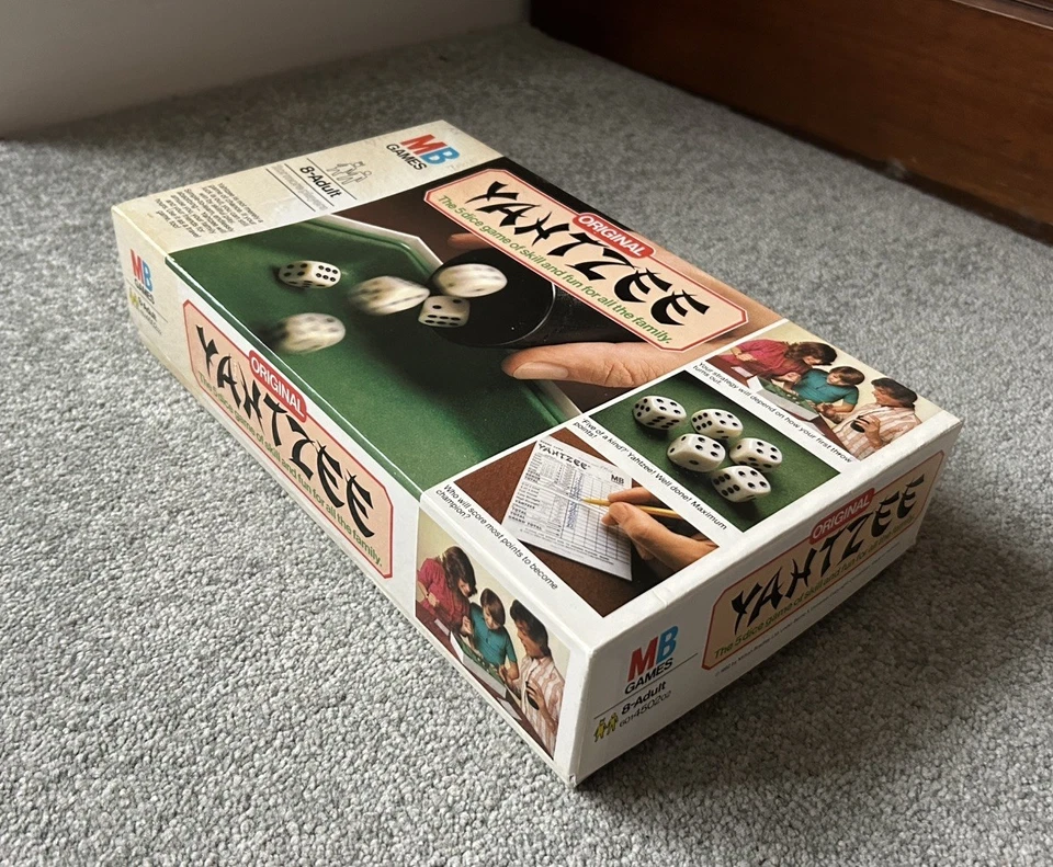 Vintage 1982 Original Yahtzee Dice Game. By MB GAMES. - Image 3 of 4