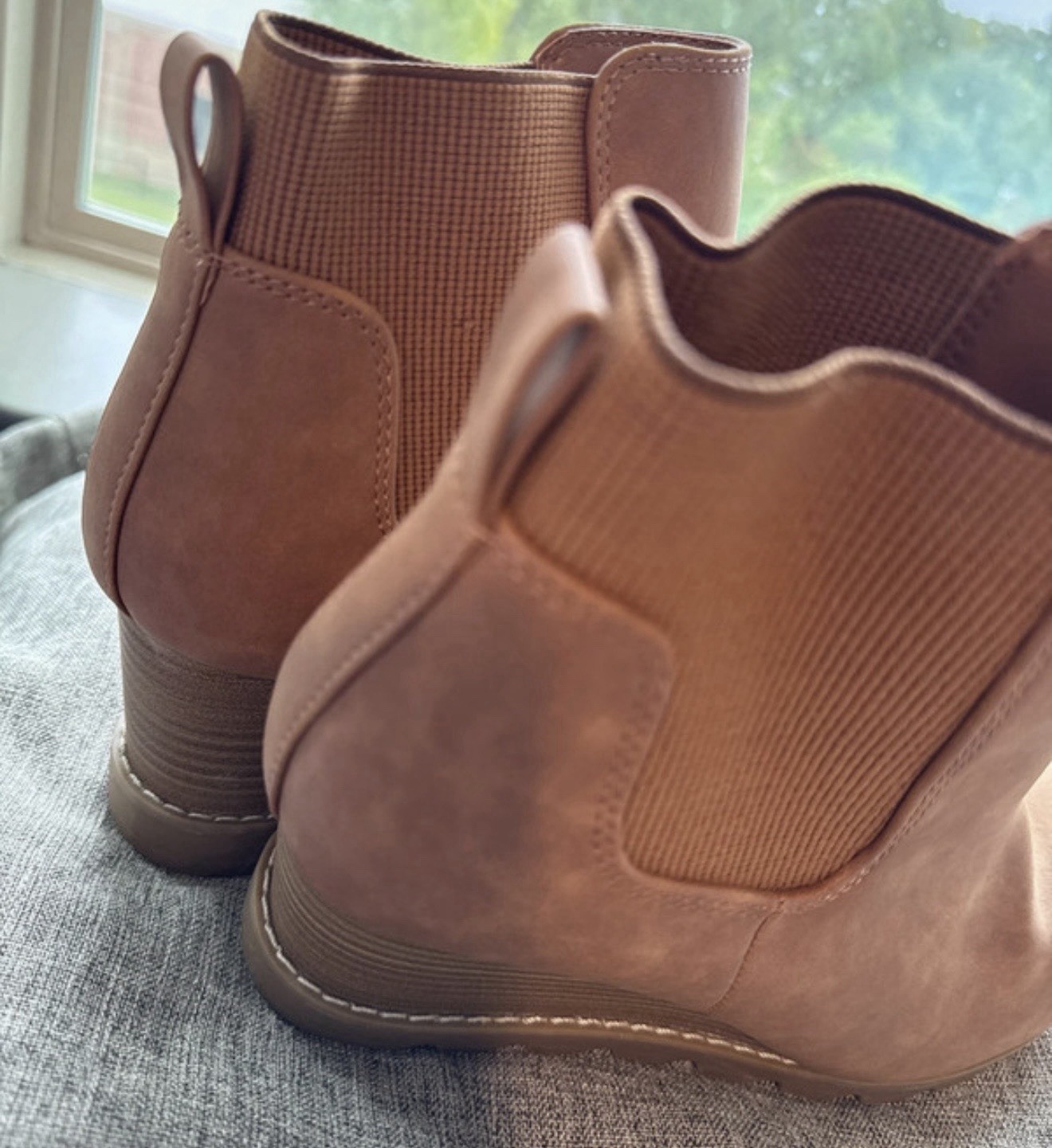 Universal Thread Brown Stretch Pull-On Chelsea We… - image 11