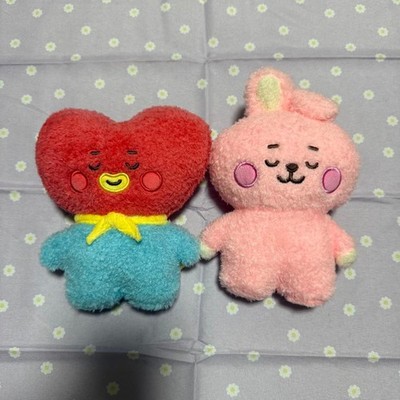 BT21 TATA & COOKY Baby Plush Toys, , Clean, Ready to Ship
