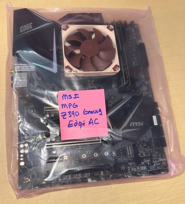 MSI MPG Z390 GAMING EDGE AC MS-7B17 Intel i7-9700K CPU @ 3.60GHz