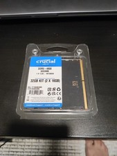Crucial DDR5 RAM 16GB 4800MHz SODIMM CL40  Ne...