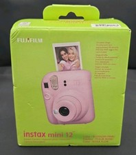Fujifilm - instax mini 12 Instant Film Camera - Blossom Pink New With Free Film